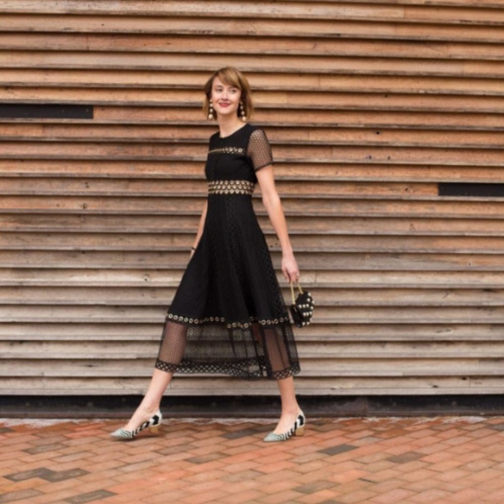 Maje Lace Rome Dress